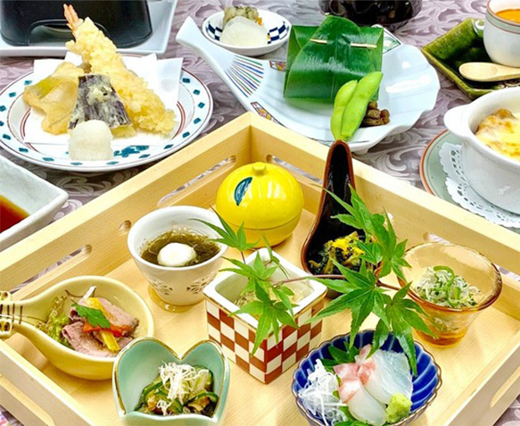 ＜GoToトラベルキャンペーン割引対象＞【お手軽2食付】お料理少なめ！和食会席『やくも』