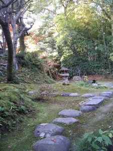 秋の武志山荘庭園風景　2